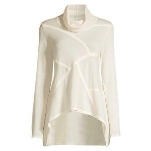 NWT Donna Karan Wool Blend Asymmetrical Sweater